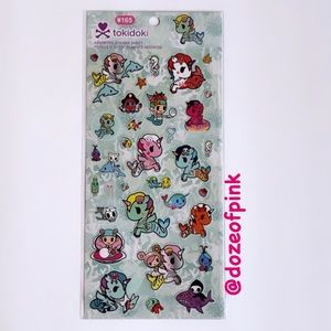 TOKIDOKI UNICORN MERMAID STICKERS